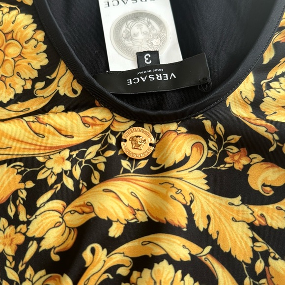 VERSACE BAROCCO ONE-PIECE SWIMSUIT, Size 3 36UK, $675 - Picture 10 of 12